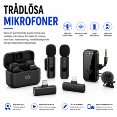 Collection image for: Trådlösa Mikrofoner