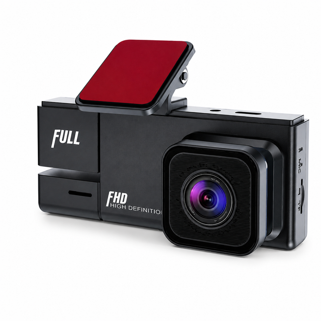 Dual Lens WiFi Bilkamera – FHD 1080P Dashcam med Fram- & Backkamera