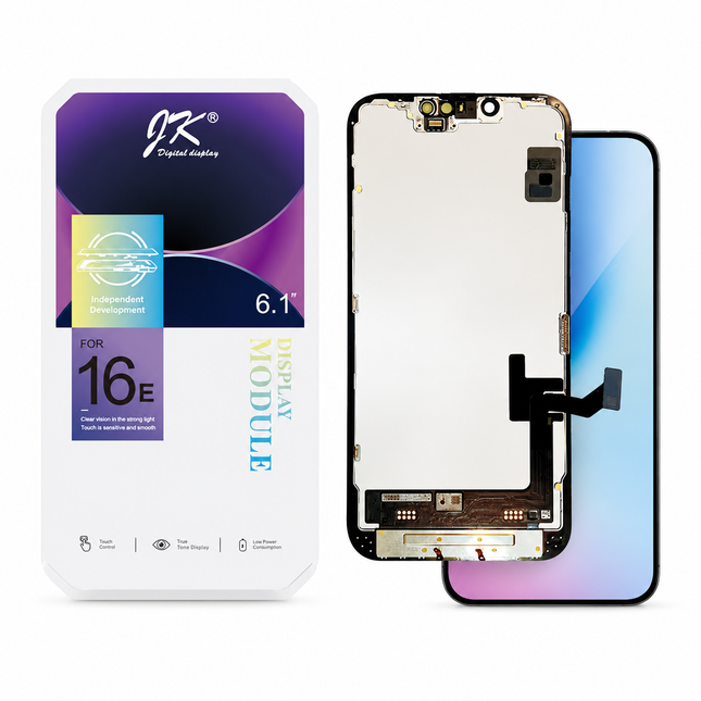 JK LCD-Skärm för iPhone 16E – Display & Touchscreen Ersättningsskärm