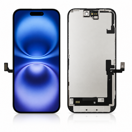 JK LCD-Skärm för iPhone 16 – 6,1″ Display & Touchscreen Ersättningsskärm