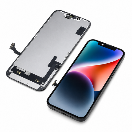OLED-Skärm för iPhone 14 – 6,1″ Display & Touchscreen Ersättningsskärm