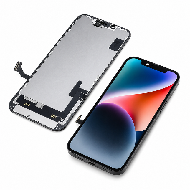 OLED-Skärm för iPhone 14 – 6,1″ Display & Touchscreen Ersättningsskärm