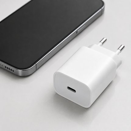 USB-C 20W Snabbladdare – Strömadapter för iPhone, iPad och USB-C-enheter