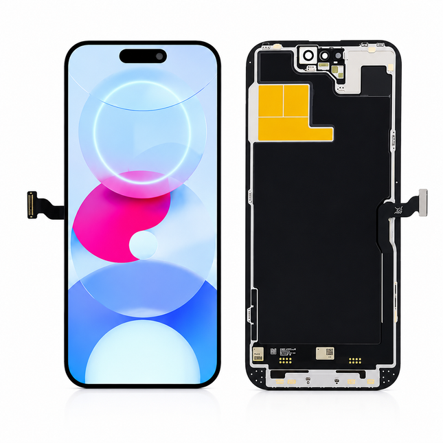 JK LCD Displaypanel för iPhone 14 Pro – Komplett Ersättningsskärm