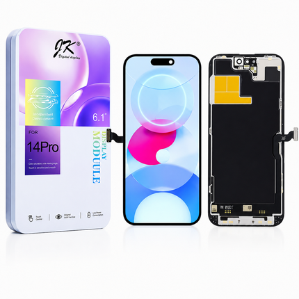 JK LCD Displaypanel för iPhone 14 Pro – Komplett Ersättningsskärm
