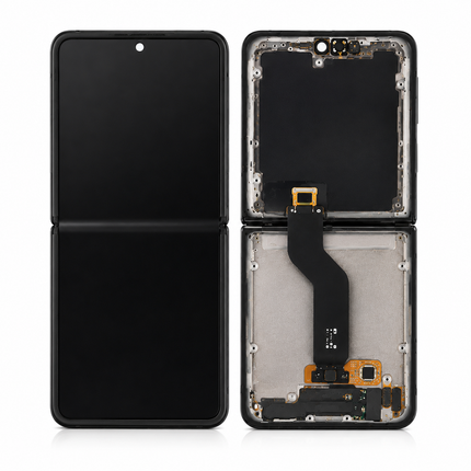 LCD Display med Ram för Samsung Galaxy Z Flip 3 / Flip 4 / Flip 5 / Flip 6
