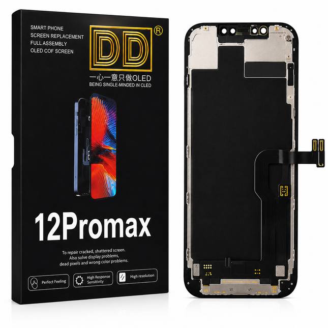 DD LCD Display för iPhone 12 Pro / 12 Pro Max – Ersättningsskärm