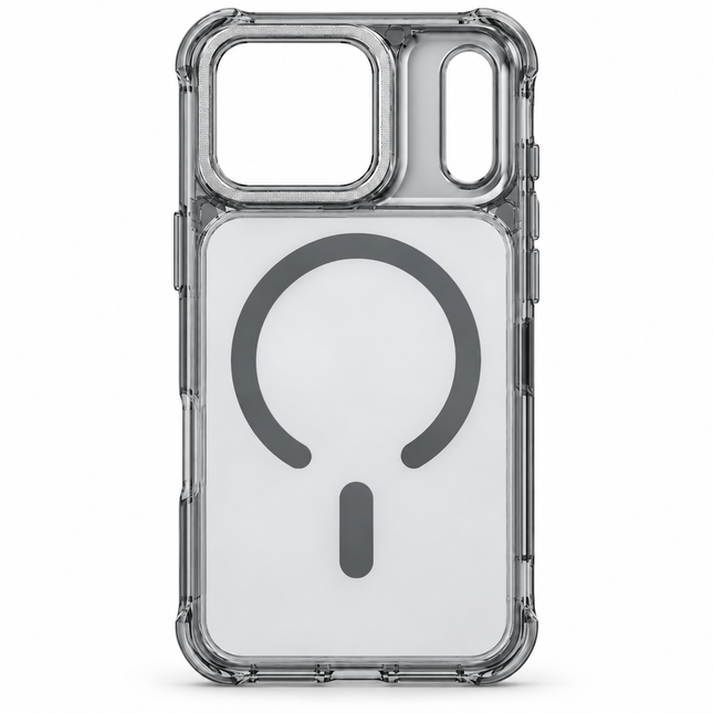 Magnetiskt skal med kameraskydd för iPhone 18 Pro Max / iPhone 17 Pro Max – Grå
