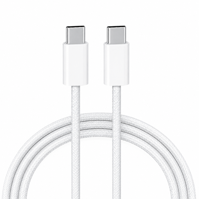 USB-C till USB-C Laddkabel 1 m – Snabbladdning & Dataöverföring