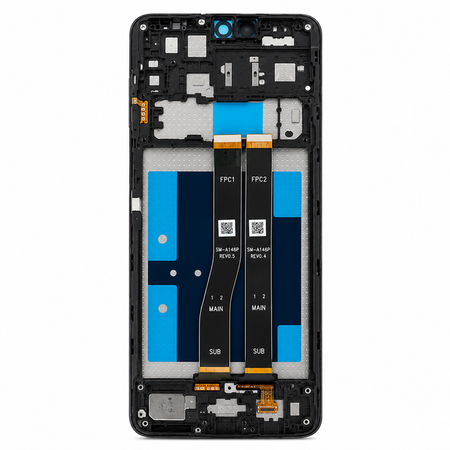 Samsung Galaxy A LCD Display med Ram | A06, A07, A14, A15, A16 & A17