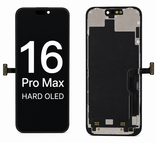 DD Hard OLED Display för iPhone 16 Pro / 16 Pro Max – Ersättningsskärm