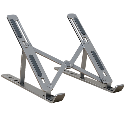 Justerbart Laptopställ i Aluminium | Ergonomiskt Laptopstativ
